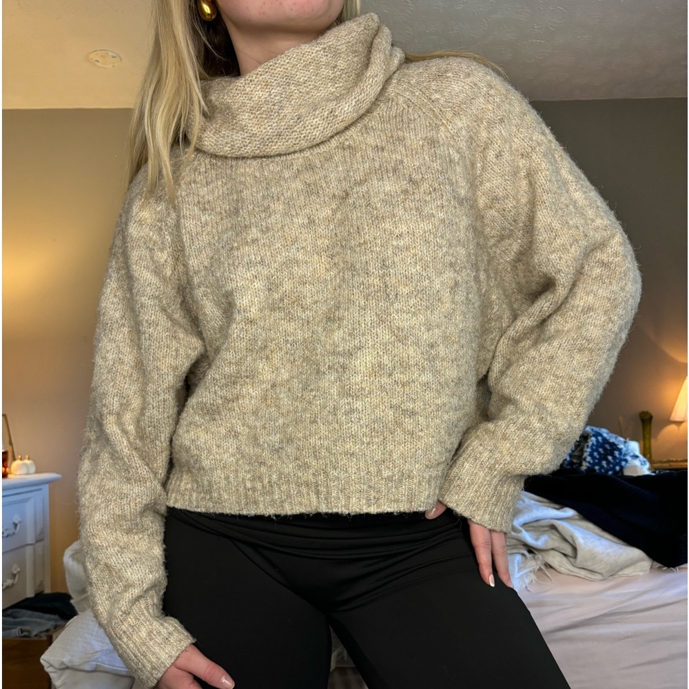 Tan sweater